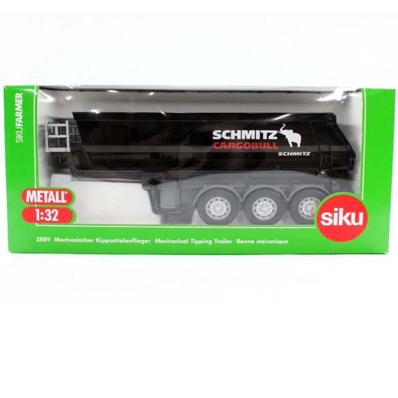SIKU 2889 Schmitz Cargobull Mechanical Tipping Trailer Die Cast 1:32 New Sealed - Picture 1 of 16